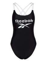 Reebok Performance - Womens Rbk Swimsuit Adalia - Sportinis maudymosi kostiumėlis - Juoda