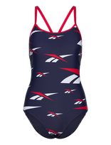 Reebok Performance - Womens Reebok Swimsuit Masie - Sportinis maudymosi kostiumėlis - Tamsiai mėlyna