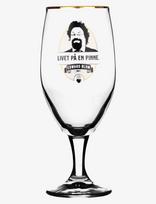 Edward Blom - Beer Glass No:7 "Livet På En" - Alaus taurė - Nude
