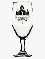 Edward Blom - Beer Glass No:5 "Det Viktiga Är" - Alaus taurė - Nude