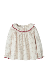 Lil'Atelier - Nmfrasia Ls Loose Shirt Lil - Palaidinės ir tunikos - Balta