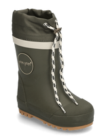 Pom Pom - Gumboots™ Thermo - Aukšti guminiai batai - Chaki spalva
