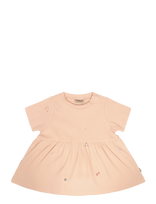 Wheat - Jersey Dress Anna - Suknelė trumpomis rankovėmis kūdikiui - Rožinė