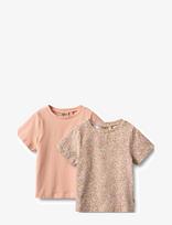 Wheat - 2 T-Shirt S/S Manna - Marškinėliai trumpomis rankovėmis - Koralinė spalva