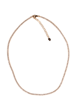 Marmara Sterling - Goldplated Tennis Necklace - Grandinėlė - Aukso