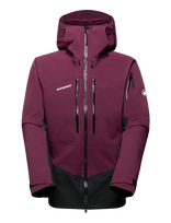 Mammut - Taiss Pro Hs Hooded Jacket Men - Sportinė slidinėjimo striukė - Burgundiška splava