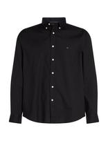 Tommy Hilfiger - Core Flex Poplin Solid Rf Shirt - Laisvalaiko marškiniai - Juoda