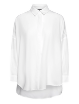 French Connection - Caprina Crepe Ls Button Shirt - Marškinėliai ilgomis rankovėmis - Balta