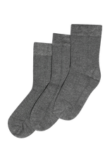 Minipop - Minipop Noos Bamboo Socks 3 Pcs - Kojinės - Pilka