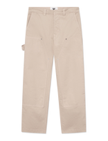 WOOD WOOD - Wwfed Herringbone Workwear Pants - Cargo kelnės - Kreminė spalva