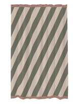 Mette Ditmer - Diagonal Shower Curtain - Dušo užuolaidos - Žalia