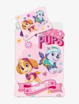 Paw Patrol - Bed Linen Pp 1096 - 140X200, 60X63 Cm - Patalynės komplektas - Rožinė