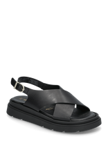 Tamaris - Women Sandals - Platforminės basutės - Juoda