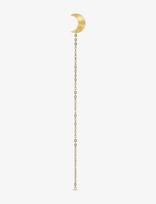 Jane Koenig - Half Moon Chain Stud - Kabantys auskarai - Aukso