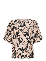 Kaffe - Kapaco Blouse - Marškinėliai trumpomis rankovėmis - Rožinė