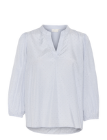 Kaffe - Kamilena Blouse - Marškinėliai ilgomis rankovėmis - Mėlyna