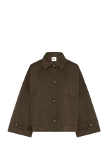 My Essential Wardrobe - Lyonmw Os Short Jacket - Lengva vasarinė striukė - Ruda