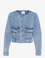 My Essential Wardrobe - Dangomw 144 Short Jacket - Džinsai - Mėlyna