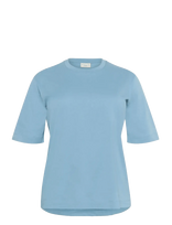 Kaffe Curve - Kcmina T-Shirt - Marškinėliai trumpomis rankovėmis - Mėlyna