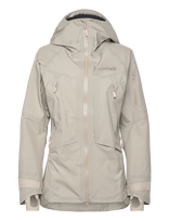 Norrøna - Møre Gore-Tex Jacket W's - Sportinė slidinėjimo striukė - Smėlio