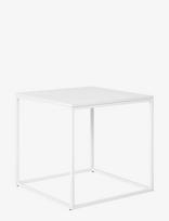 House Nordic - Rasa - Side Table, White, White Frame 45X45X45 Cm - Mažas staliukas - Balta