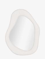 House Nordic - Frida - Mirror, Teddy, White 46,5X61 Cm - Sieninis veidrodis - Balta