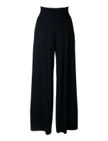 Boob - Wide Leg Soft Pants - Plačios kelnės - Juoda