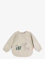 Done By Deer - Sleeved Pocket Bib Lalee Sand - Kombinezonas ilgomis rankovėmis - Smėlio