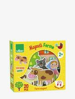 Vilac - 20 Magnets - Farm - Medinė figūrėlė - Marga / raštuota