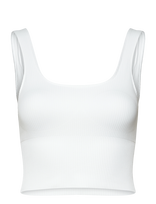 Aim´n - Ribbed Seamless Shaping Bralette - Sportinė palaidinė be rankovių - Balta
