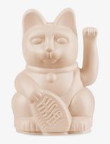 Donkey - Vinkende Kat - Maneki-Neko - Lucky Cat Mini (Okker) - Porcelianinės figūrėlės ir skulptūros - Kreminė spalva