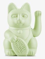 Donkey - Vinkende Kat - Maneki-Neko - Lucky Cat (Pastelgrøn) - Porcelianinės figūrėlės ir skulptūros - Žalia