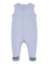 Fixoni - Romper W.feet - Solid - Berankovis smėlinukas - Mėlyna