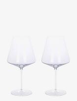 Aida - Ultima Mouthblown Crystal Glass Bourgogne 840 Ml. 2 Pcs. Giftbox - Raudonojo vyno taurės - Nude