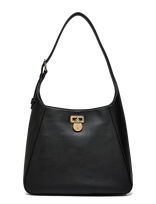 Lauren Ralph Lauren - Natural Smth Leathr-Tanner Lg Sh-Sb - Rankinė - Juoda