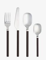 Aida - Confetti Cutlery 16 Pcs Pepper - Stalo įrankių rinkinys - Juoda
