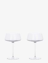 Aida - Ultima Mouthblown Crystal Glass Cocktail 340 Ml. 2 Pcs. Giftbox - Kokteilių taurė - Nude