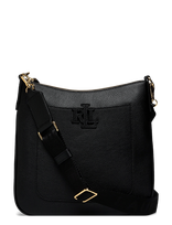 Lauren Ralph Lauren - Pebbled Leather Large Cameryn Crossbody - Rankinė per petį - Juoda