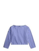 Polo Ralph Lauren - Striped Boatneck Mariner Tee - Marškinėliai ilgomis rankovėmis - Mėlyna