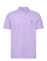 Polo Ralph Lauren - Custom Slim Fit Stretch Mesh Polo Shirt - Marškinėliai trumpomis rankovėmis - Violetinė