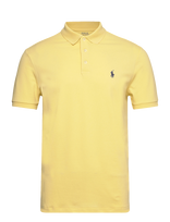 Polo Ralph Lauren - Custom Slim Fit Stretch Mesh Polo Shirt - Marškinėliai trumpomis rankovėmis - Geltona