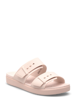 Crocs - Brooklyn Buckle Low Low - Plokščiapadžiai sandalai - Rožinė