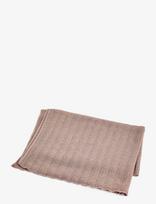 Smallstuff - Baby Blanket, Fishbone, Merino Wool, Powder - Kūdikių antklodė - Rožinė
