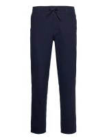 Lindbergh - Linen Pants - Lininės kelnės - Tamsiai mėlyna