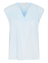 Kaffe - Kathua Blouse - Marškinėliai be rankovių - Mėlyna