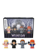Fisher-Price - Little People Collector Wednesday Special Edition Set For Adults & Fans, 4 Figures - Veiksmo figūrėlės - Marga / raštuota