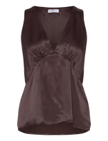 2NDDAY - 2Nd Valenci - Viscose Blend - Marškinėliai be rankovių - Ruda