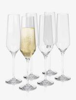 Eva Trio - Legio Nova Champagneglas 6 Stk. - Šampano taurės - Nude