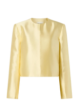 Malina - Ruthie Cropped Long Sleeve Blouse - Marškinėliai ilgomis rankovėmis - Geltona