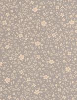 Majvillan - Wallpaper Flora Dusty Blue - Tapetai - Mėlyna